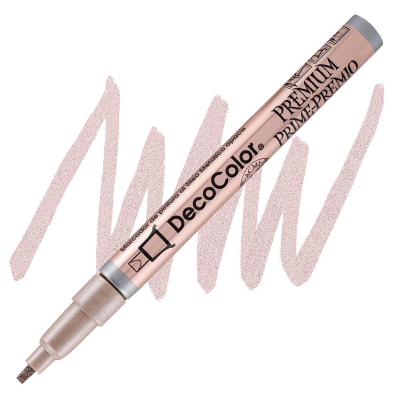 DecoColor Premium Permanent Opaque Paint Marker 2mm Leafing Tip - Rose Gold
